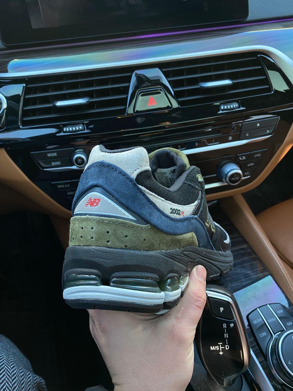 New Balance 2002R Black Green