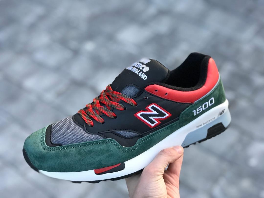 New Balance 1500 Green Black White Red
