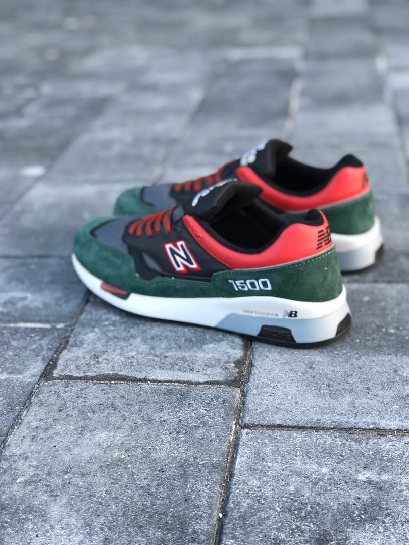 New Balance 1500 Green Black White Red