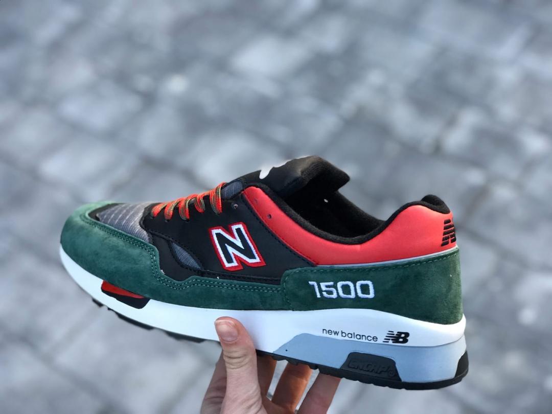 New Balance 1500 Green Black White Red