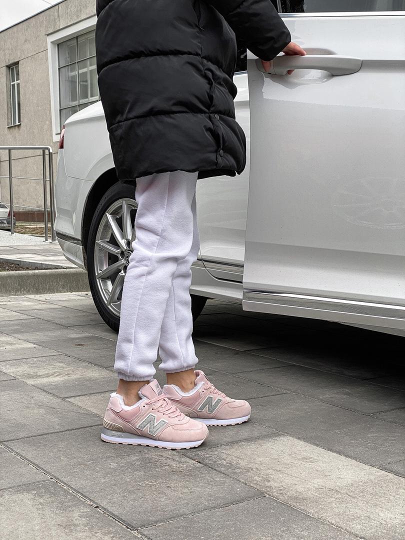 New Balance 574 Pink White 4
