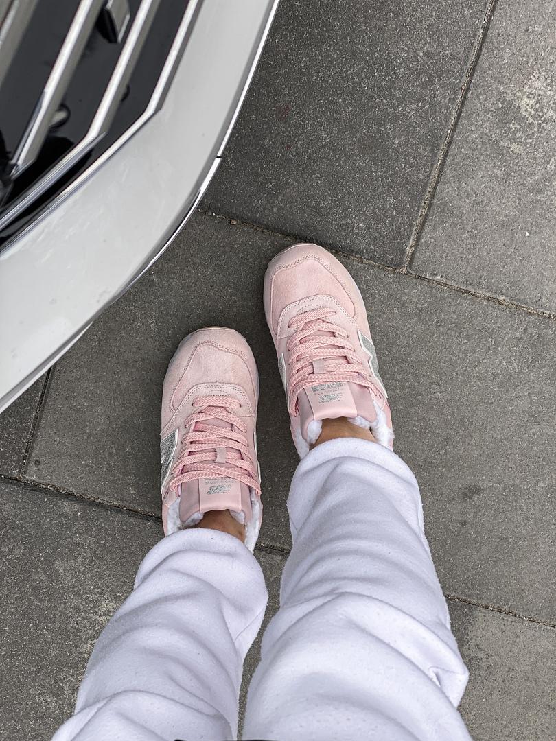 New Balance 574 Pink White 4