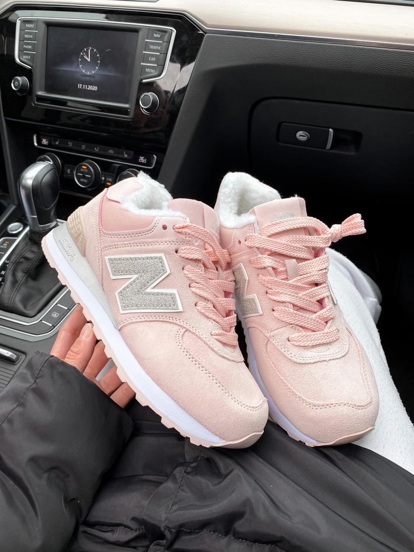 New Balance 574 Pink White 4