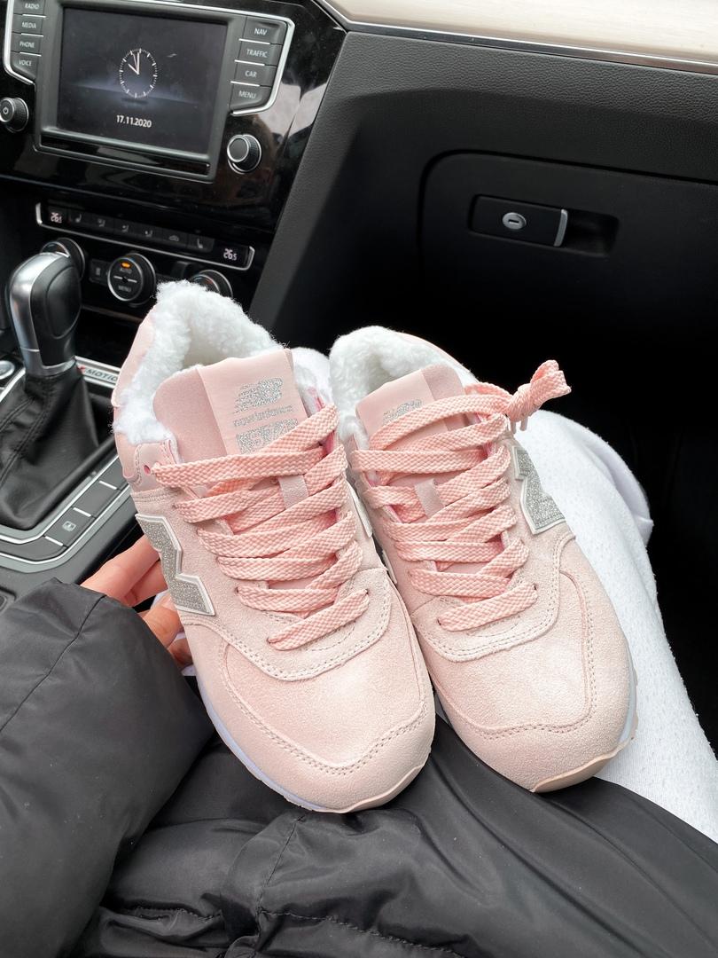 New Balance 574 Pink White 4