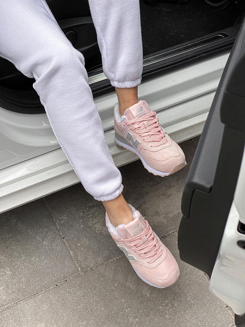 New Balance 574 Pink White 4