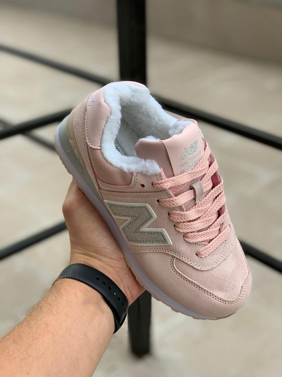 New Balance 574 Pink White 4