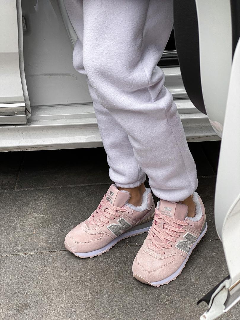 New Balance 574 Pink White 4