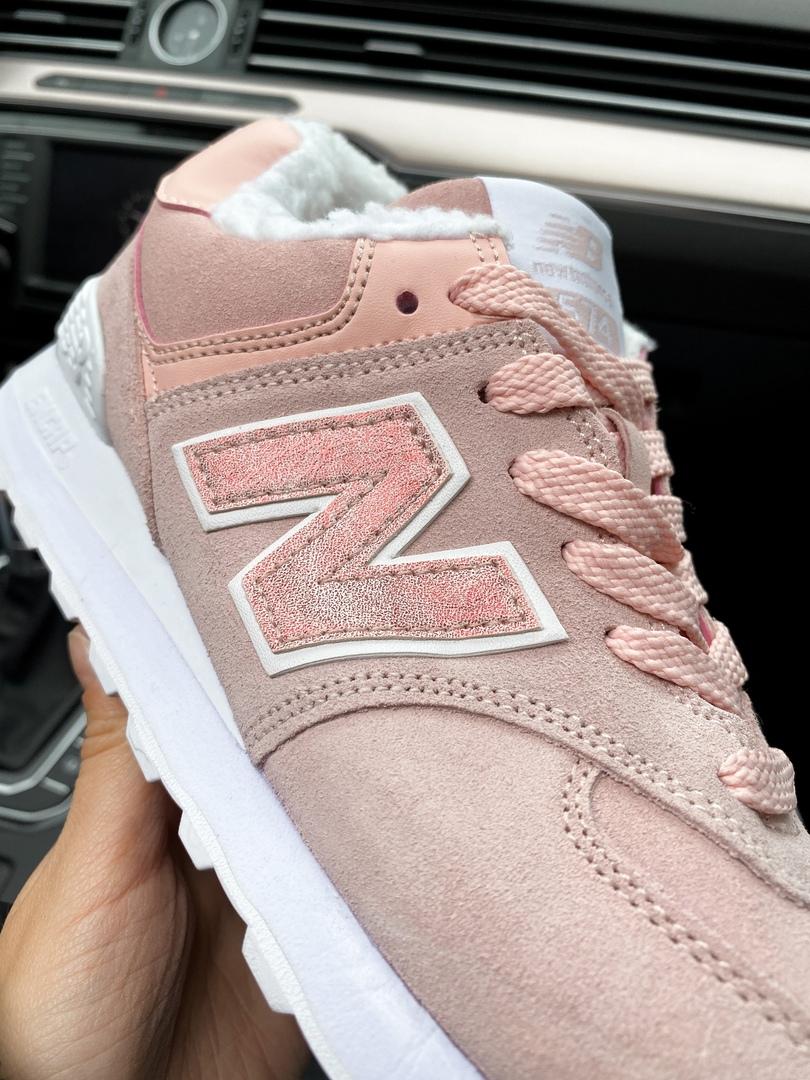 New Balance 574 Pink White 5