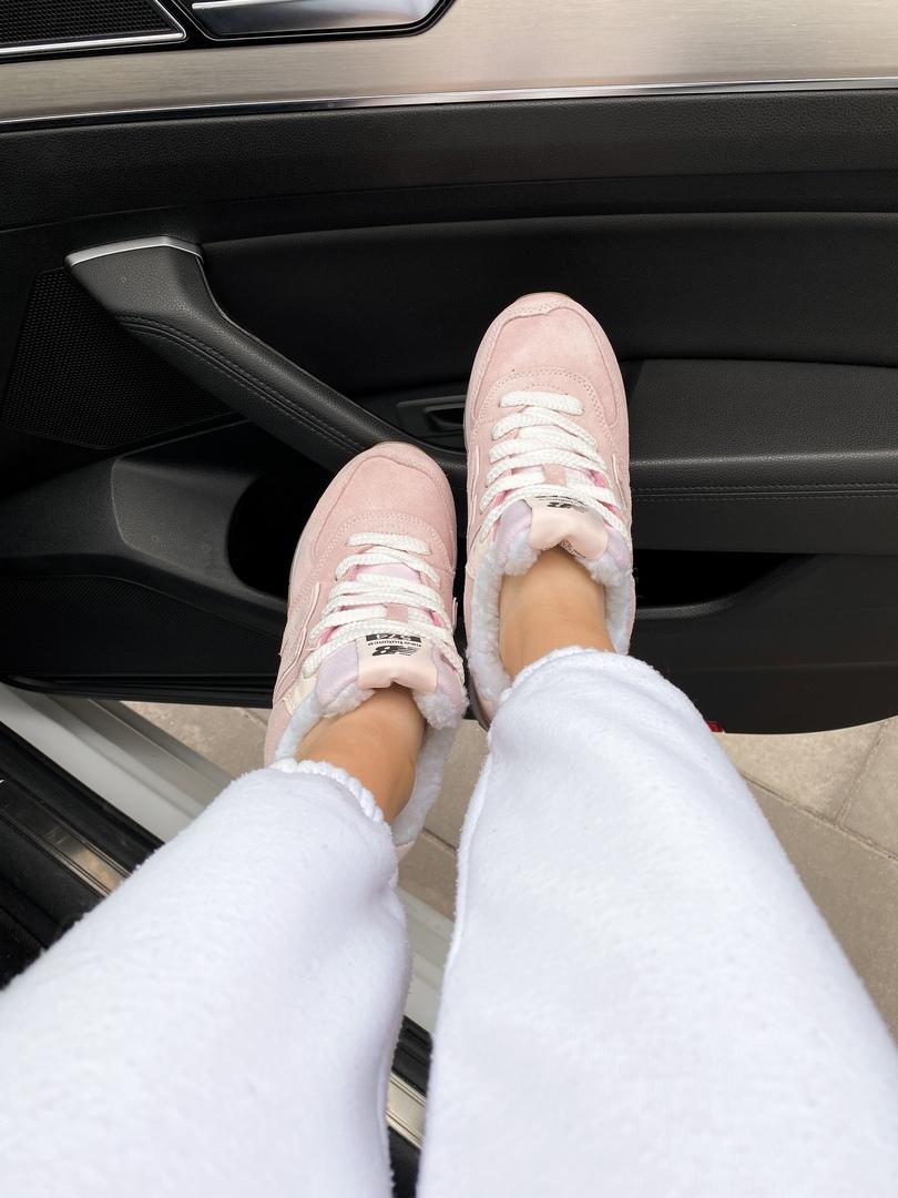 New Balance 574 Pink White