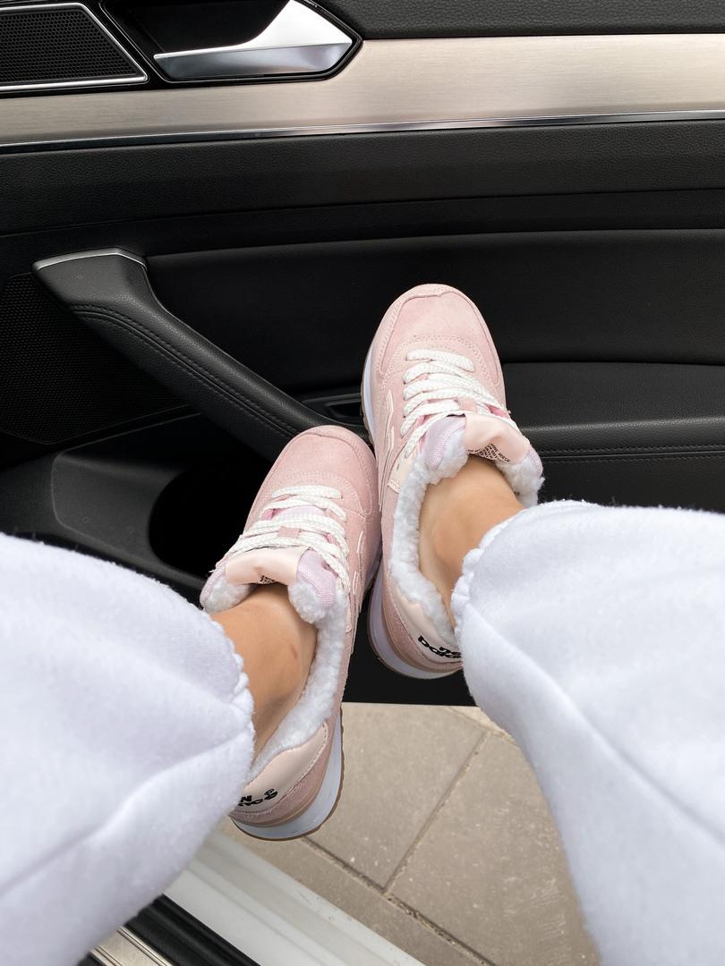 New Balance 574 Pink White