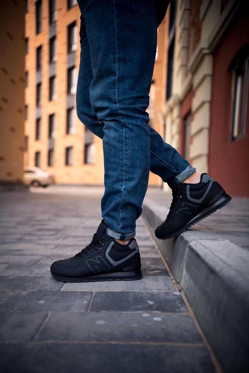 New Balance 574 Mid Black