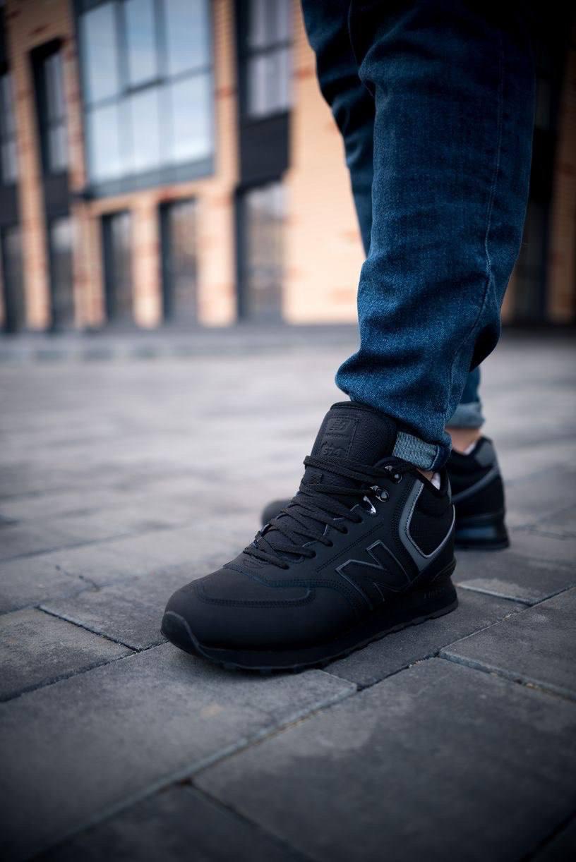 New Balance 574 Mid Black