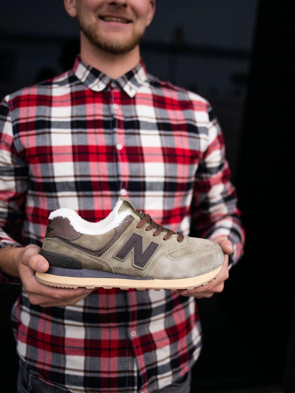 New Balance 574 Khaki