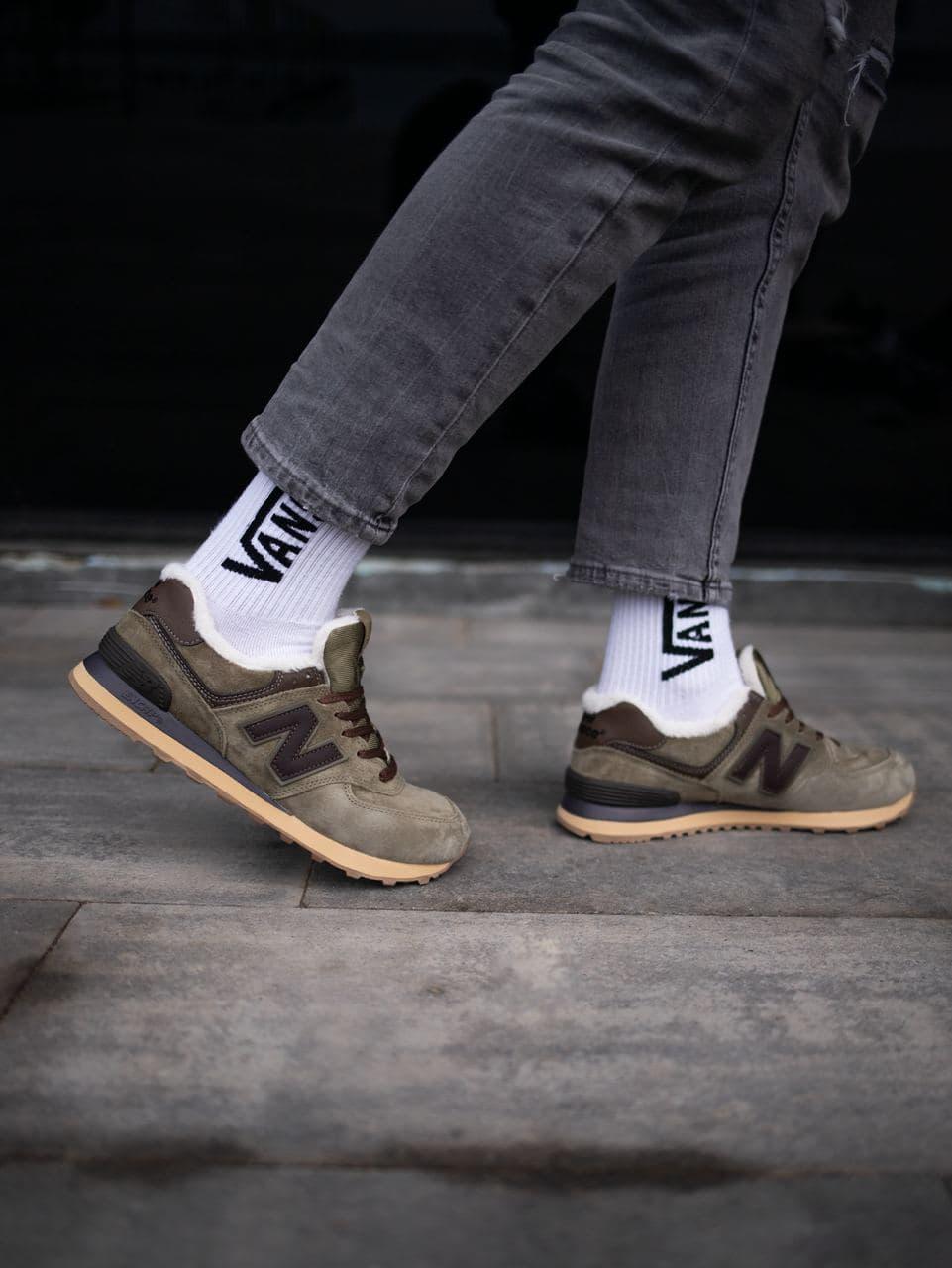 New Balance 574 Khaki