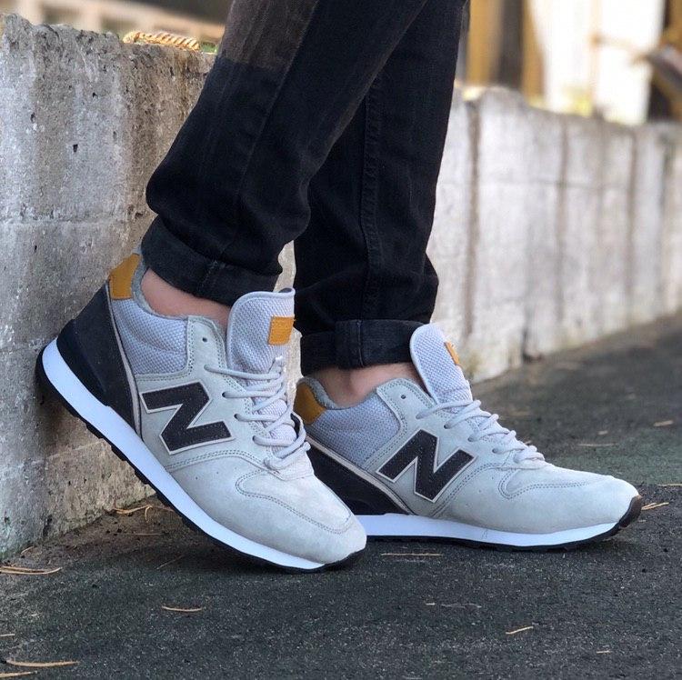 New Balance 574 Grey Black White