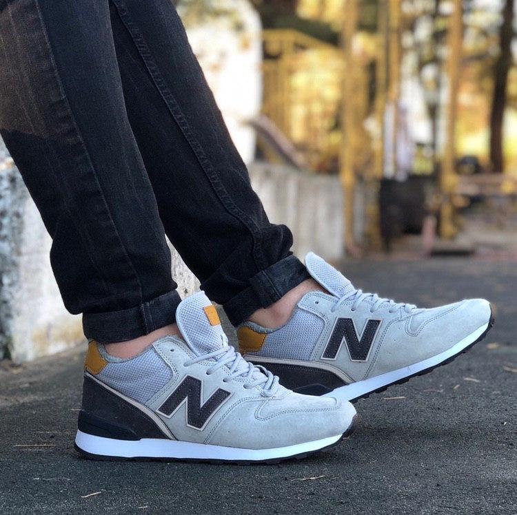 New Balance 574 Grey Black White