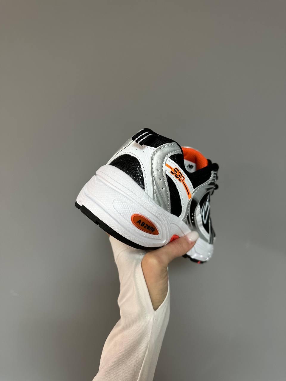 New Balance 530 Black Silver Orange