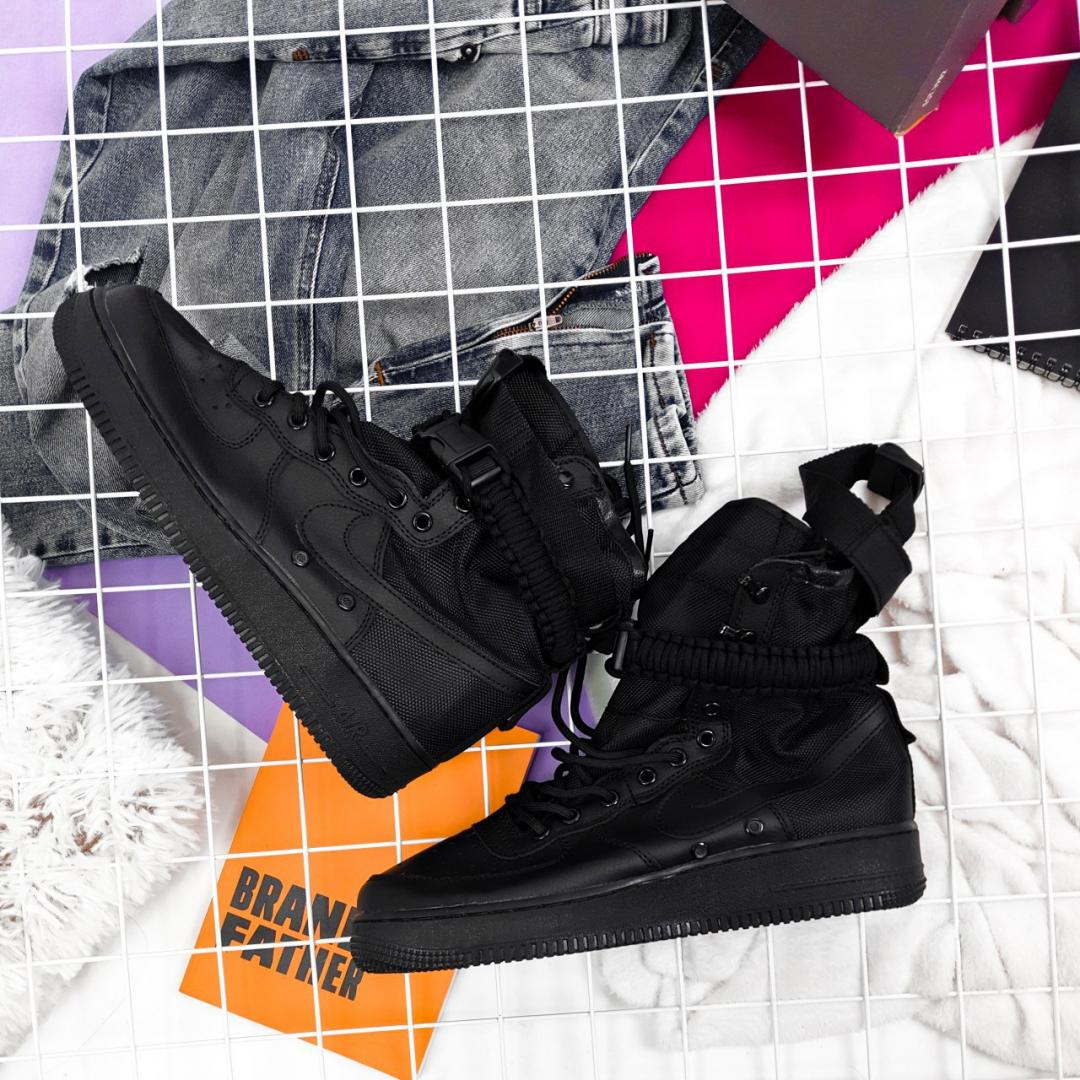 Nike Special Fled Air Force 1 Black