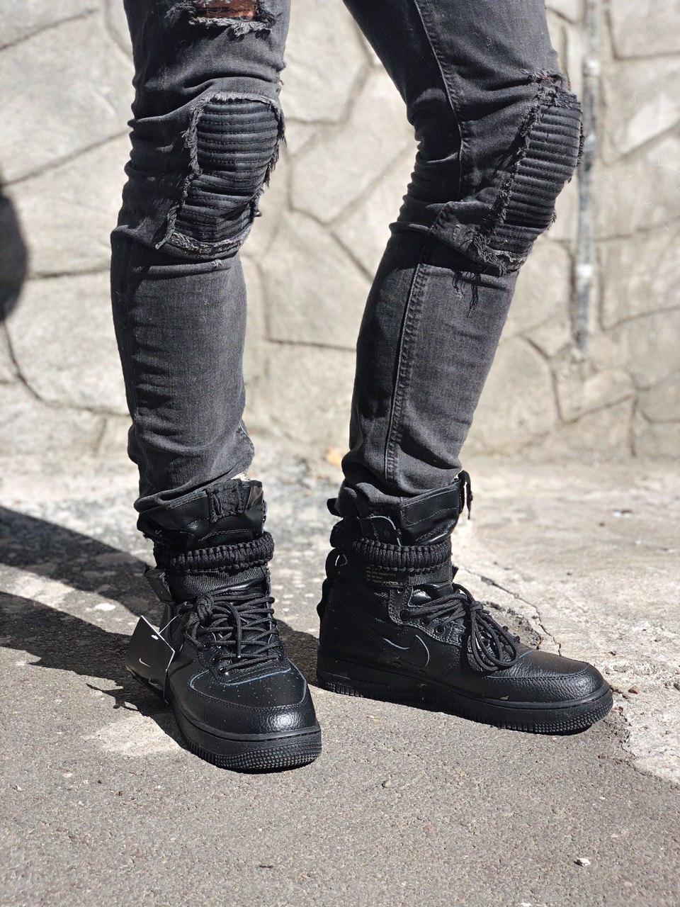 Nike Special Fled Air Force 1 Black