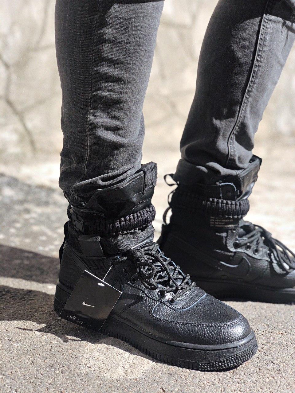 Nike Special Fled Air Force 1 Black