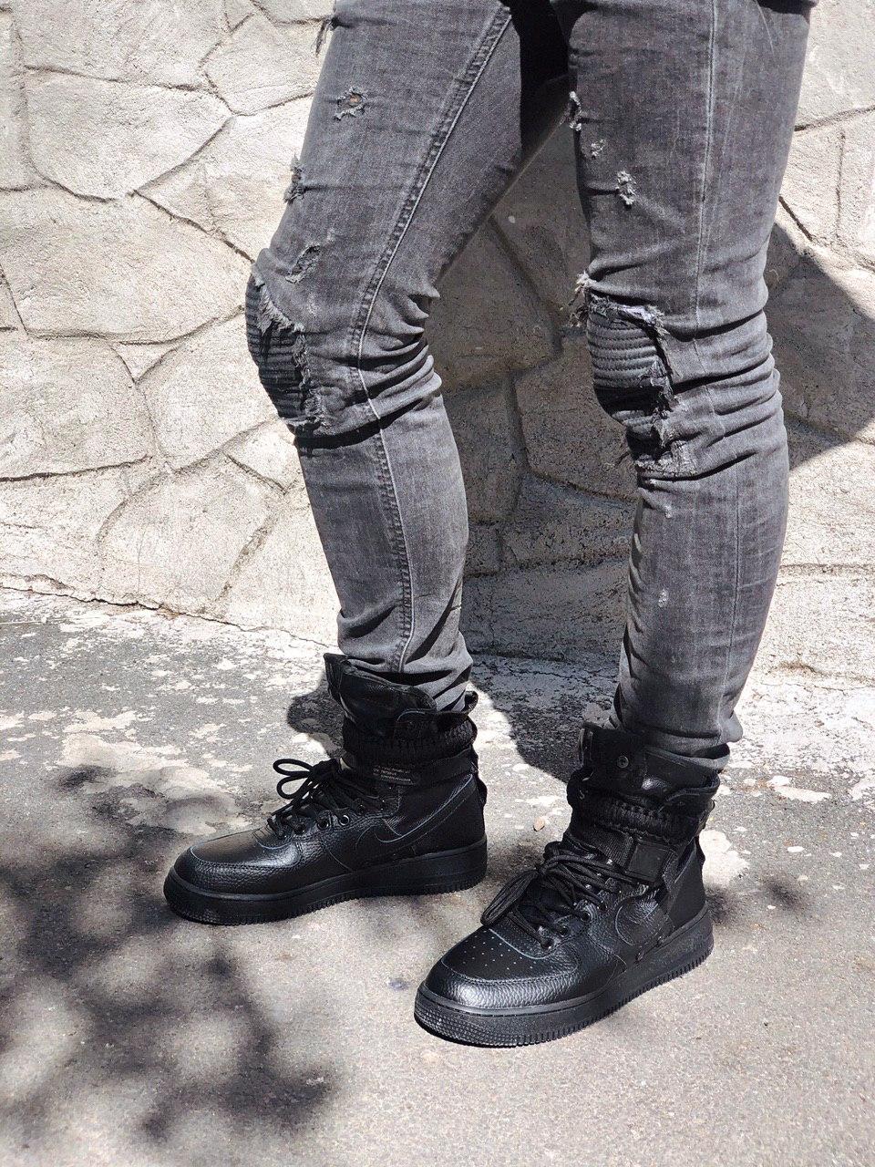 Nike Special Fled Air Force 1 Black