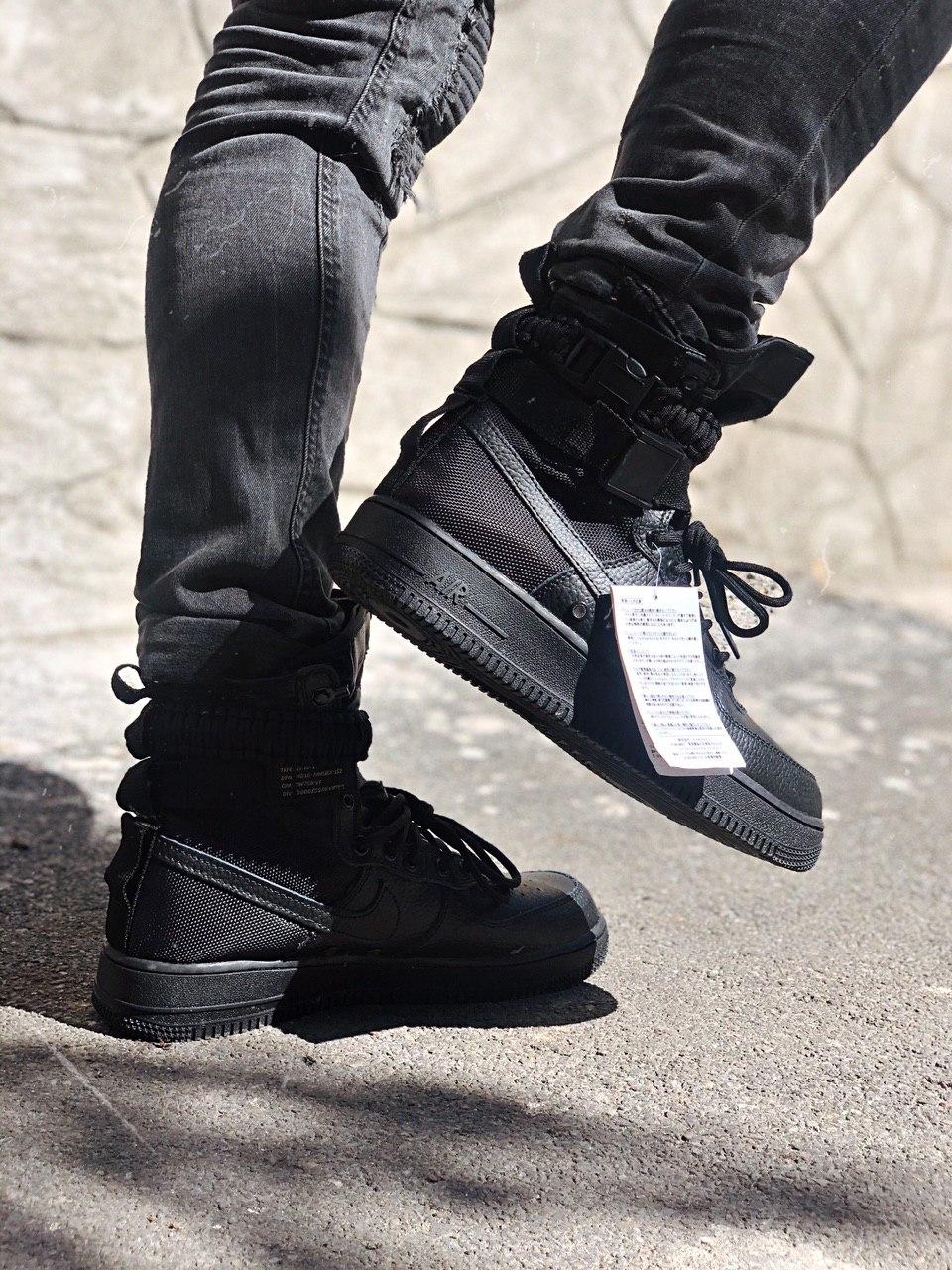 Nike Special Fled Air Force 1 Black