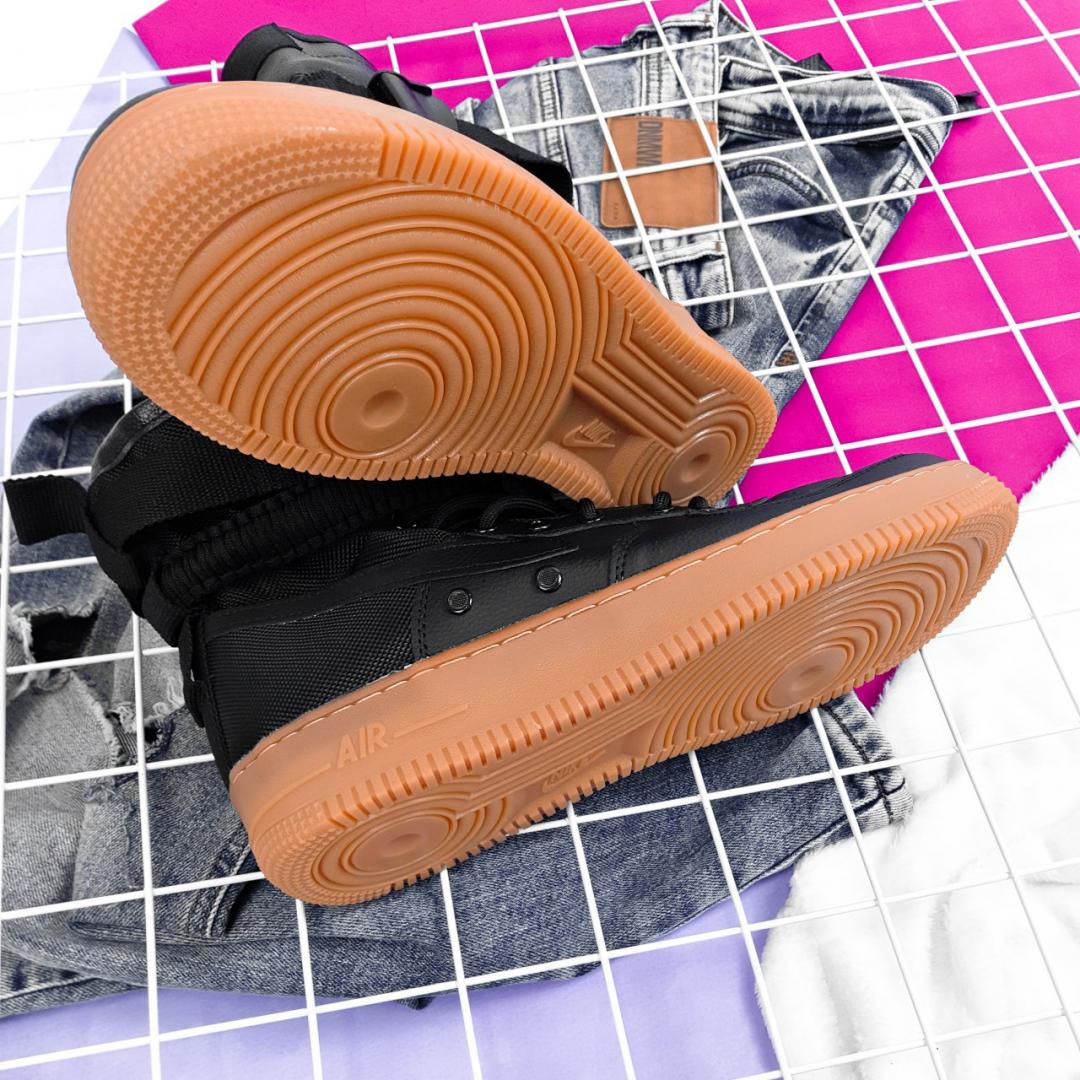 Nike Special Fled Air Force 1 Black Beige