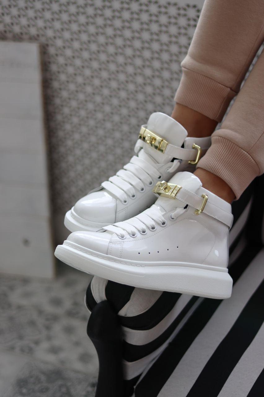 Alexander McQueen Sneakers High White Premium