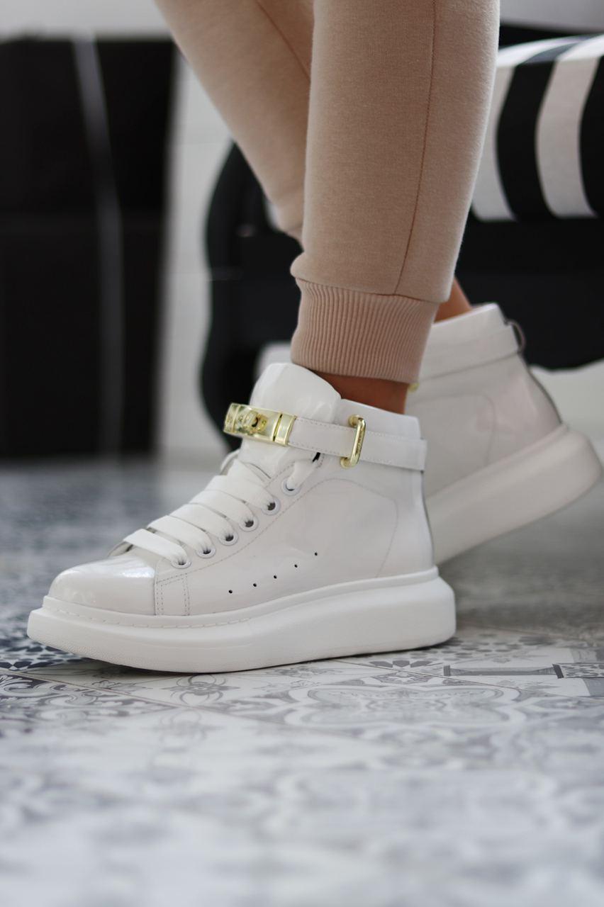 Alexander McQueen Sneakers High White Premium