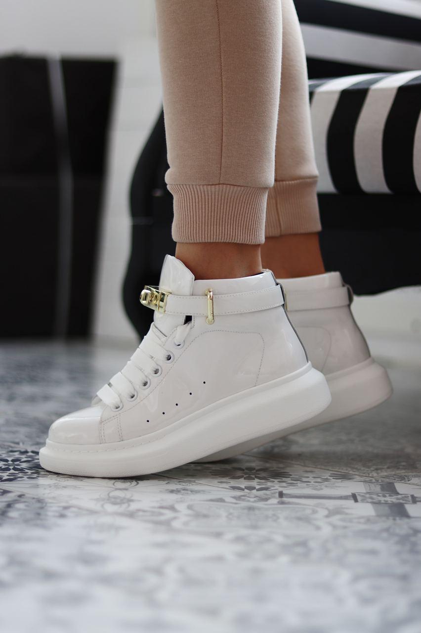Alexander McQueen Sneakers High White Premium