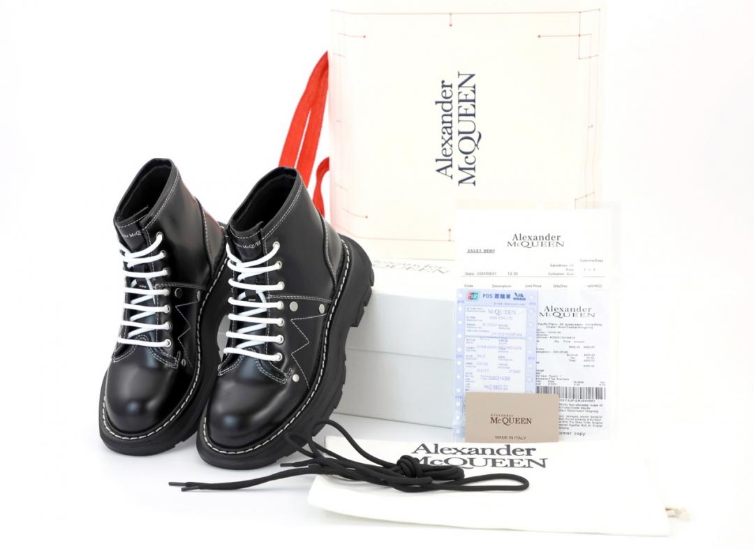 Alexander McQueen Boots Ankle Black 2