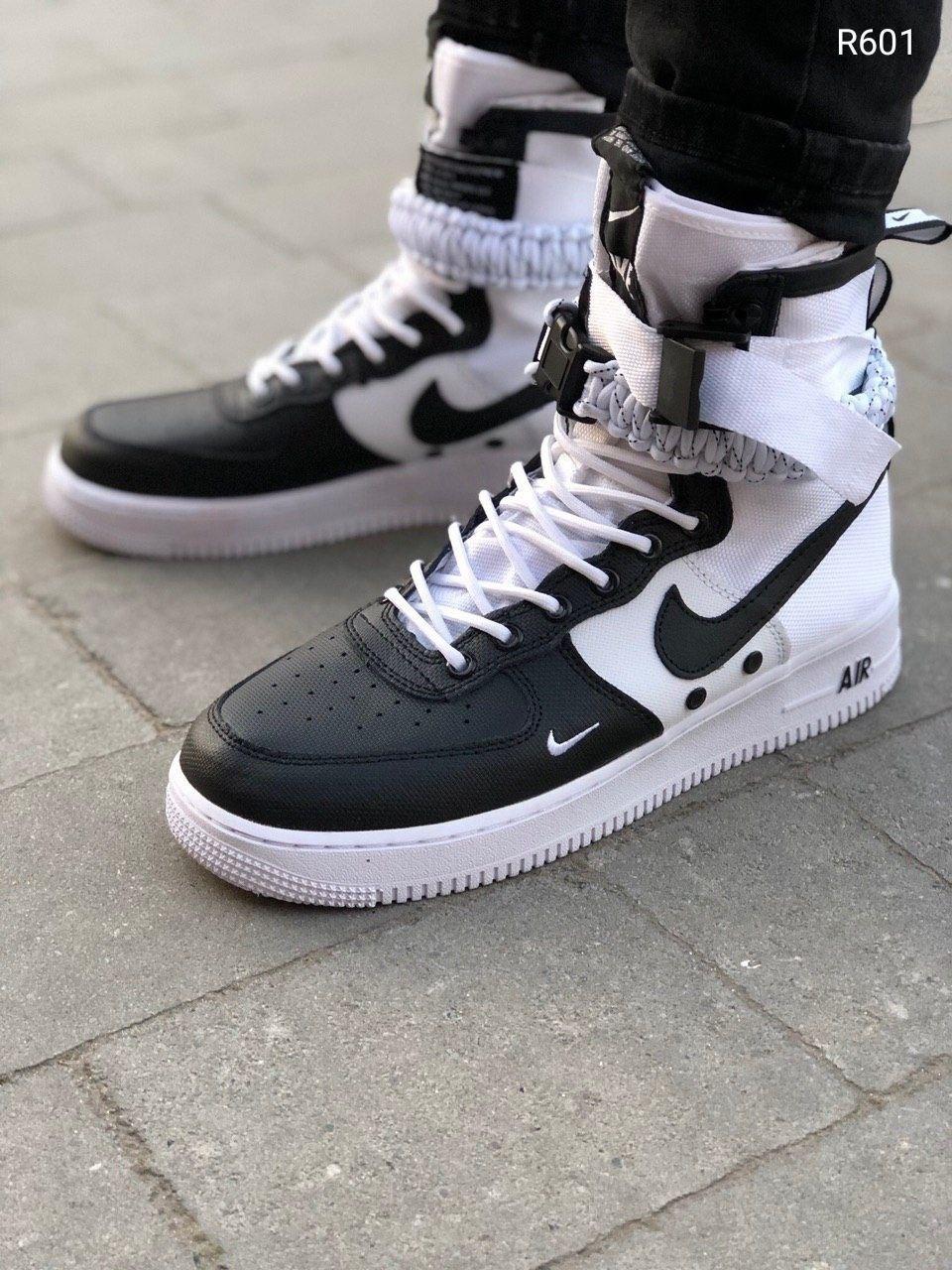 Nike Special Fled Air Force 1 White Black