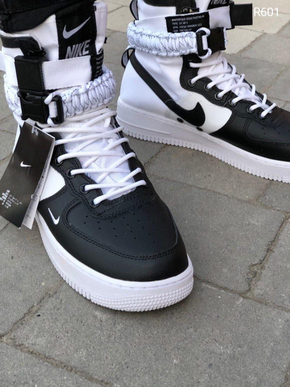 Nike Special Fled Air Force 1 White Black