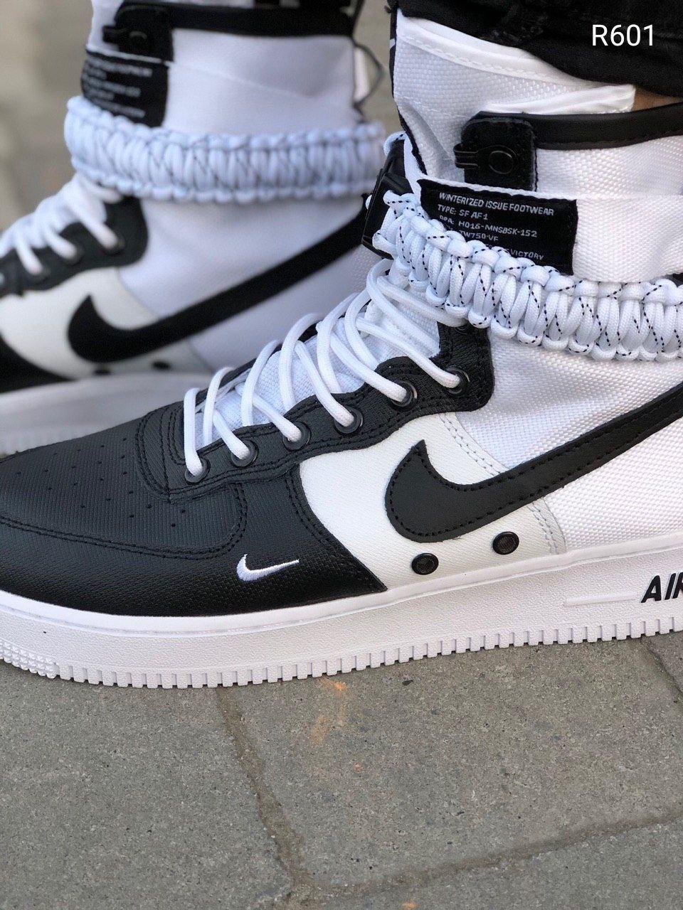 Nike Special Fled Air Force 1 White Black
