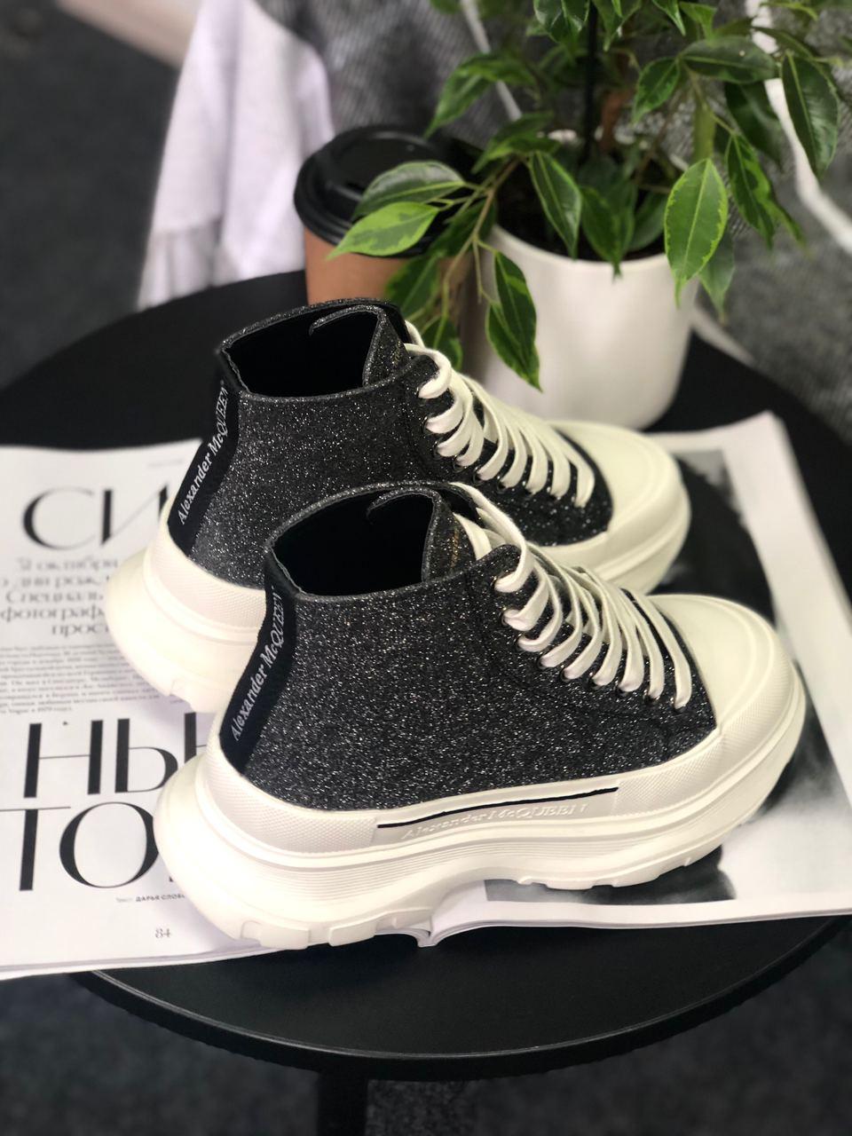 Alexander McQueen Tread Slick Glitter