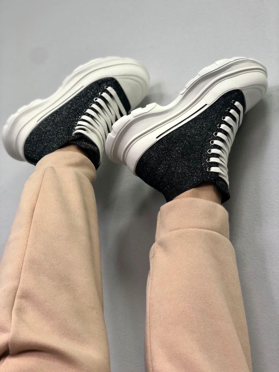 Alexander McQueen Tread Slick Glitter