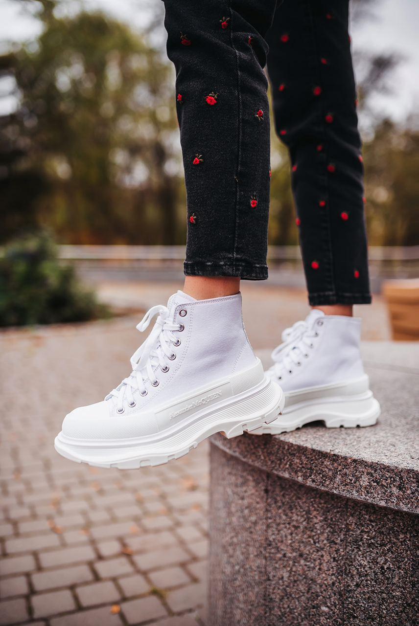 Alexander McQueen Tread Slick Full White