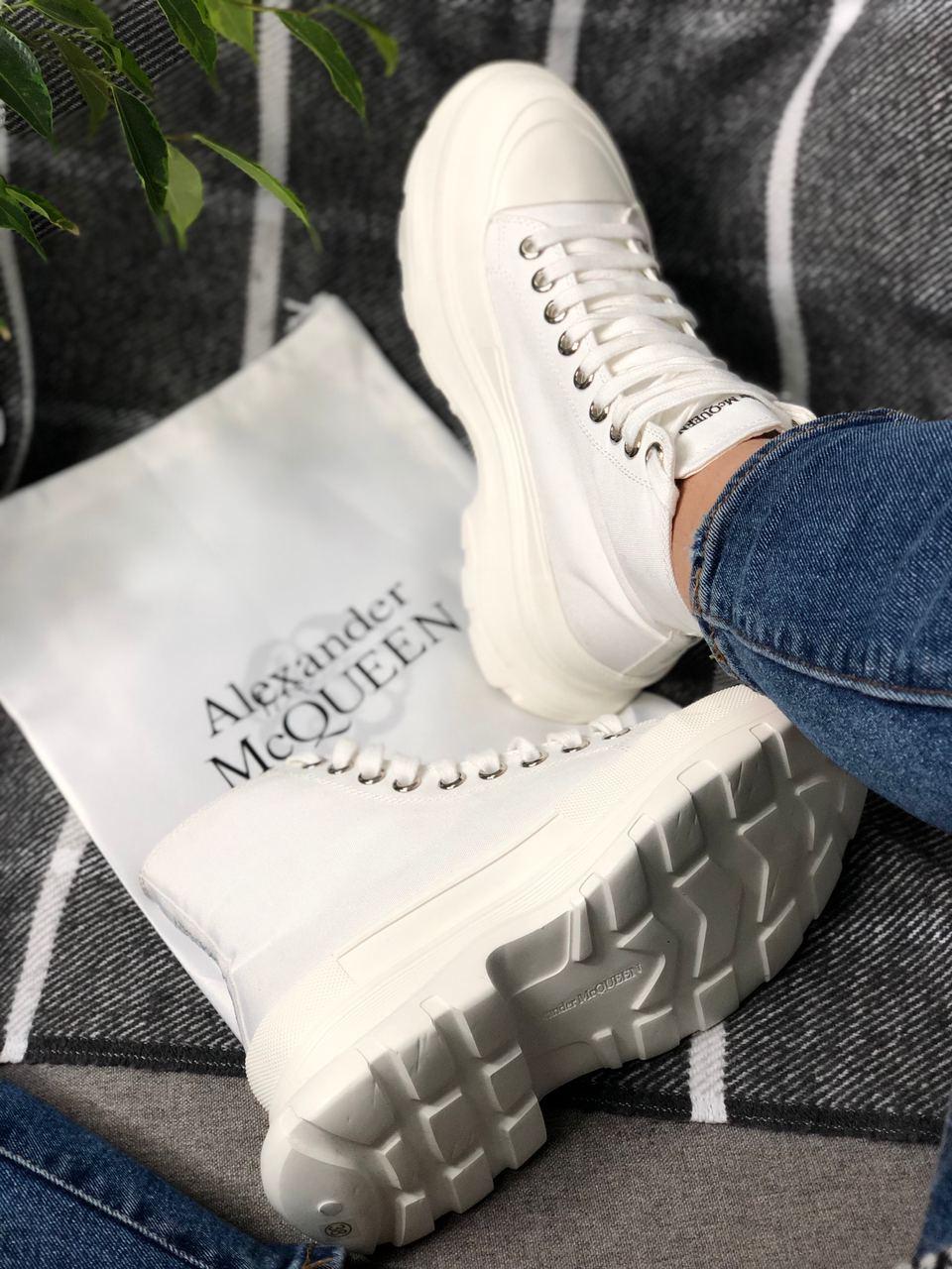 Alexander McQueen Tread Slick Full White