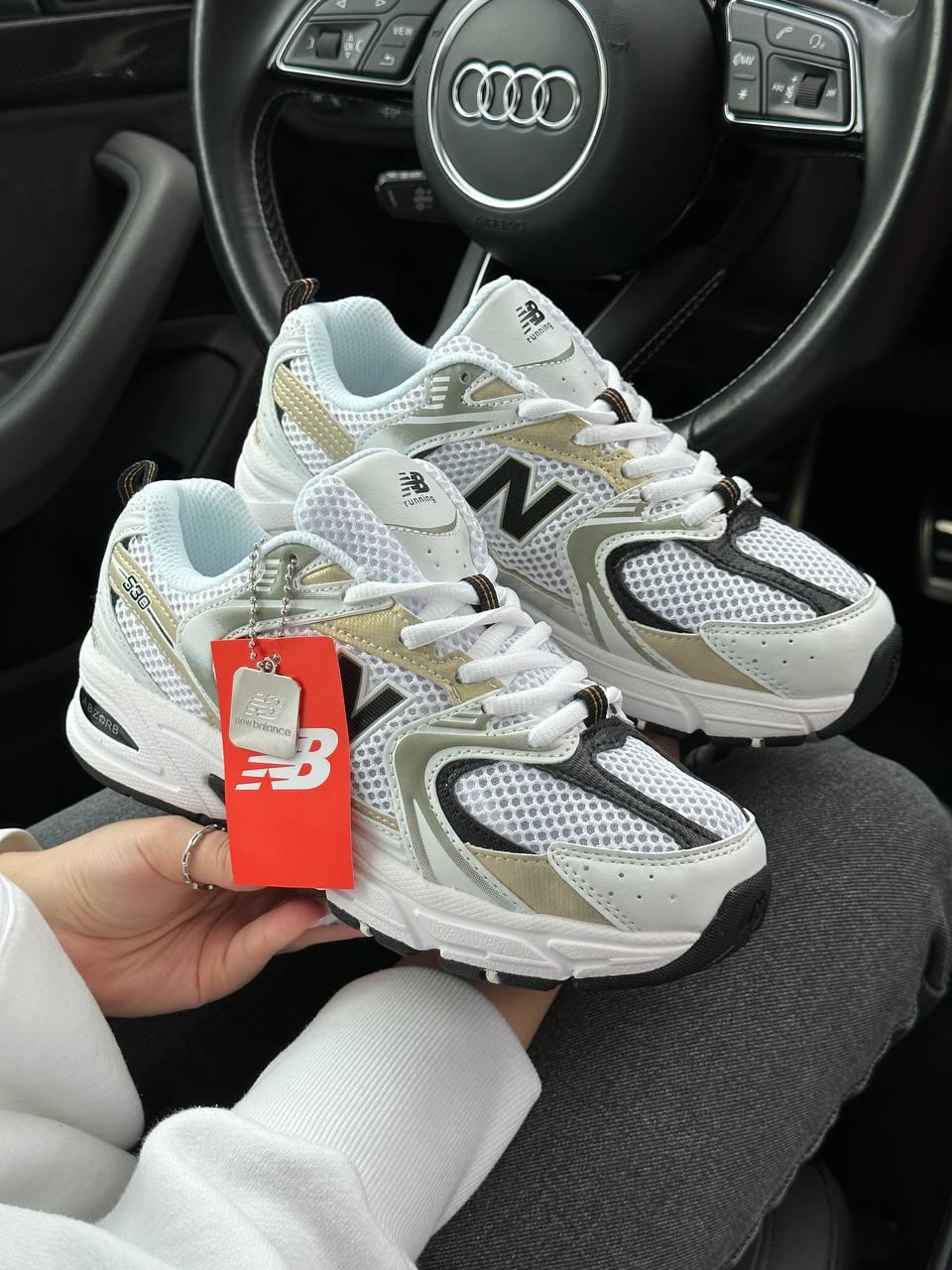 New Balance 530 White Gold Black Premium