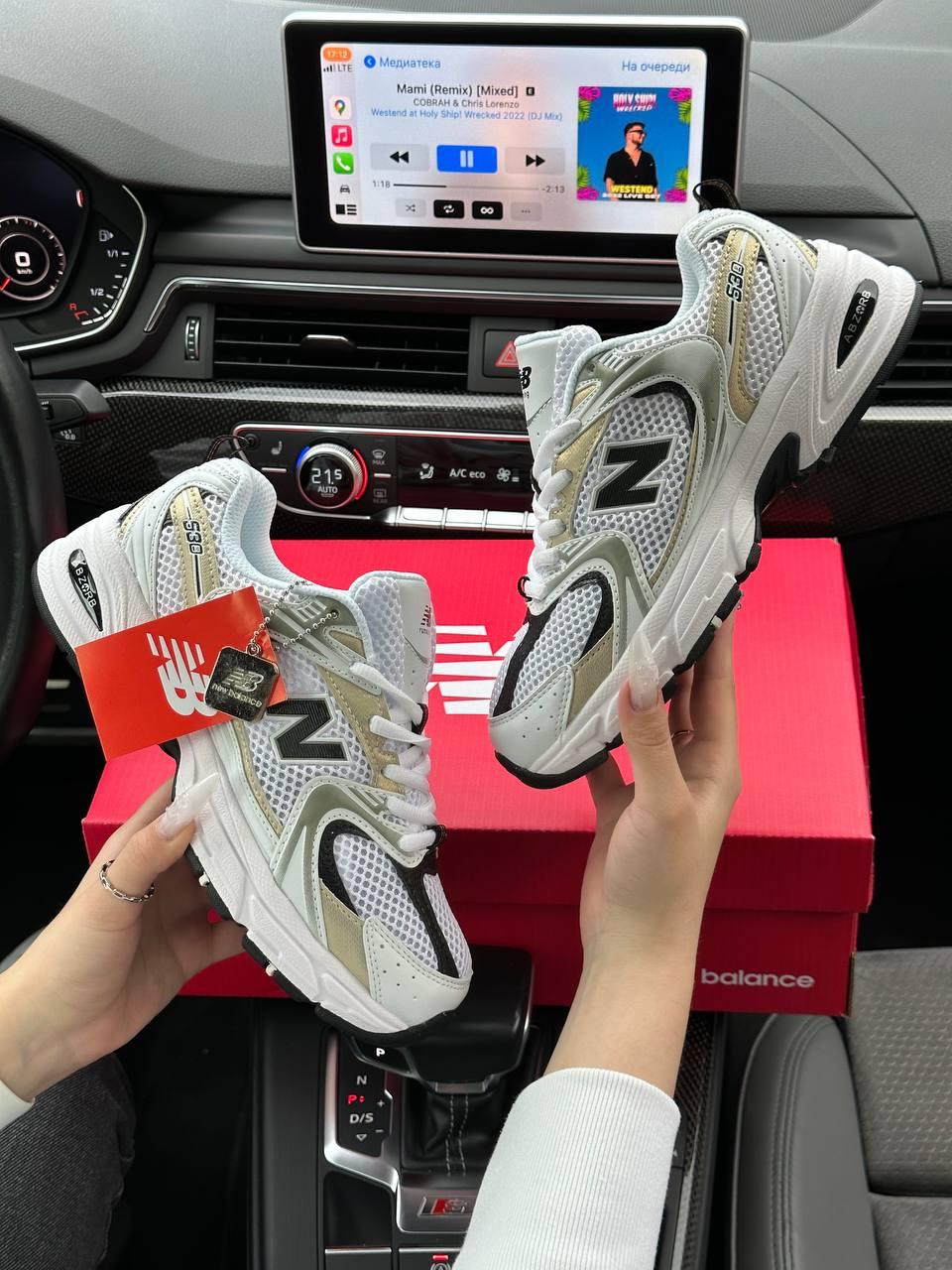 New Balance 530 White Gold Black Premium