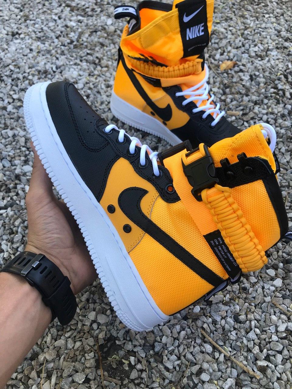Nike Special Fled Air Force 1 Yellow White Black