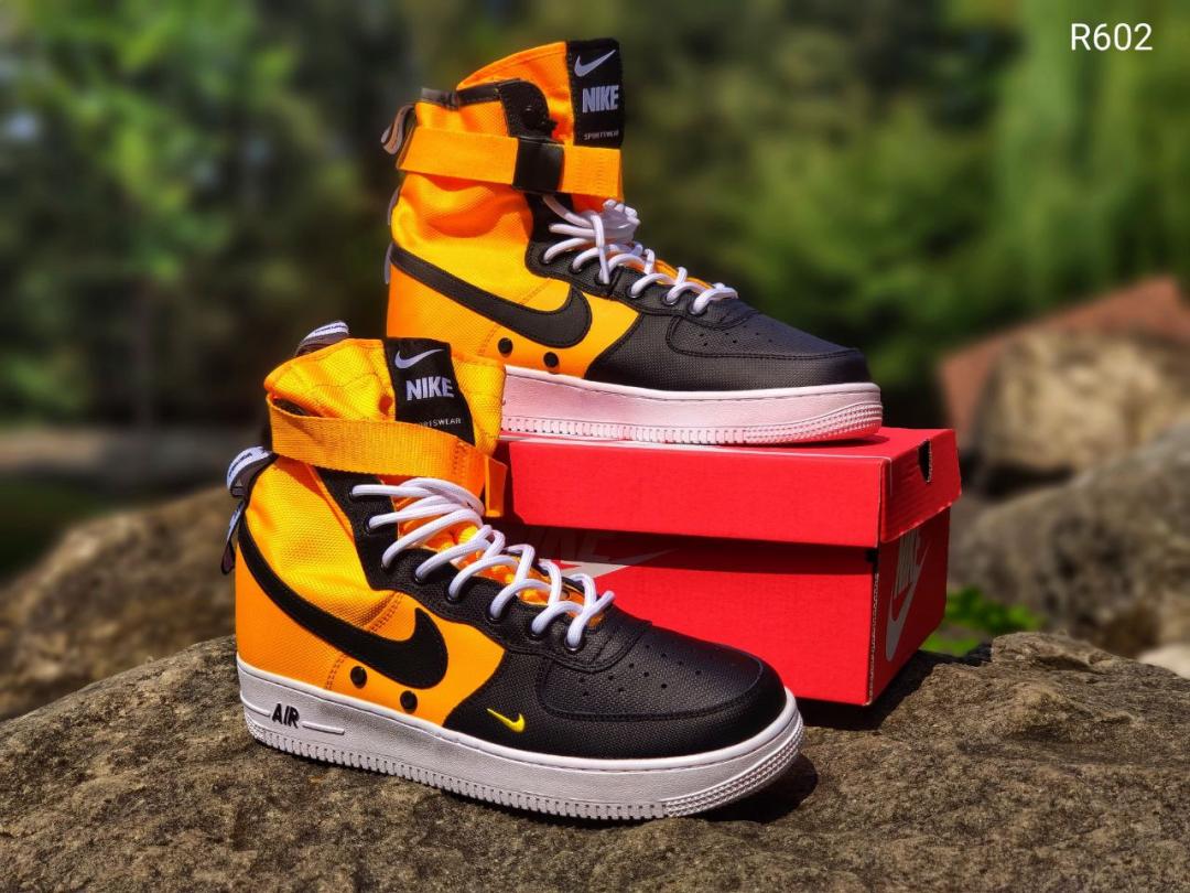 Nike Special Fled Air Force 1 Yellow White Black
