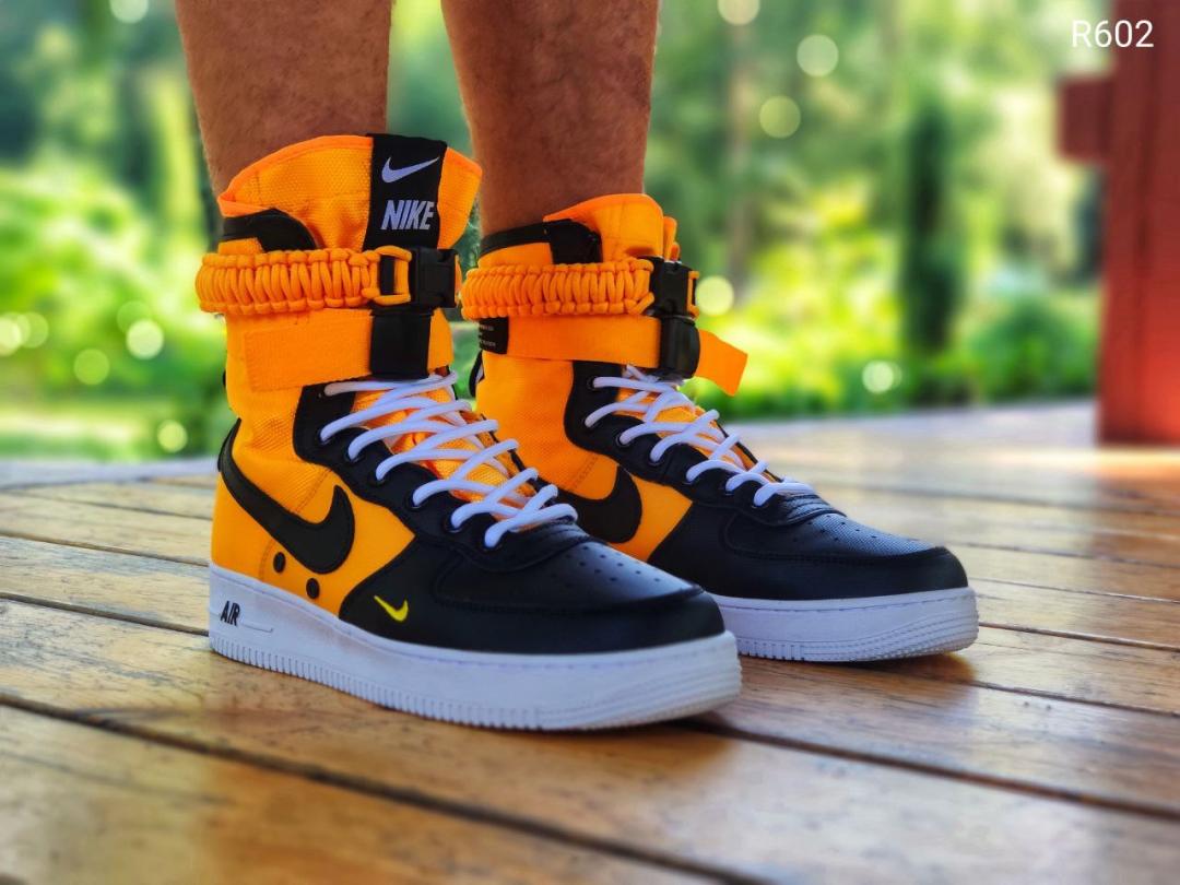Nike Special Fled Air Force 1 Yellow White Black
