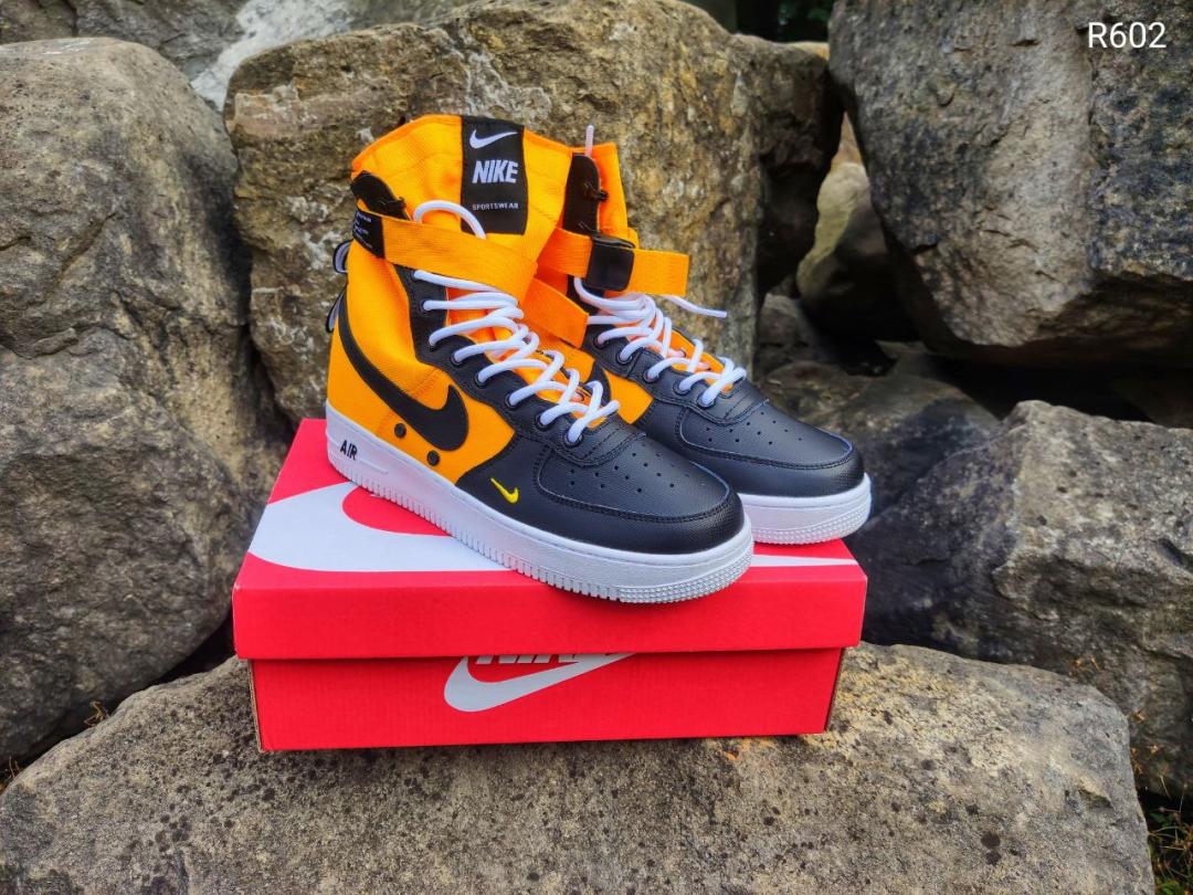 Nike Special Fled Air Force 1 Yellow White Black