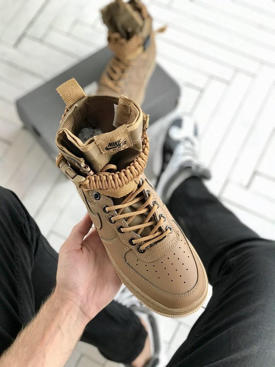 Nike Special Fled Air Force 1 Brown