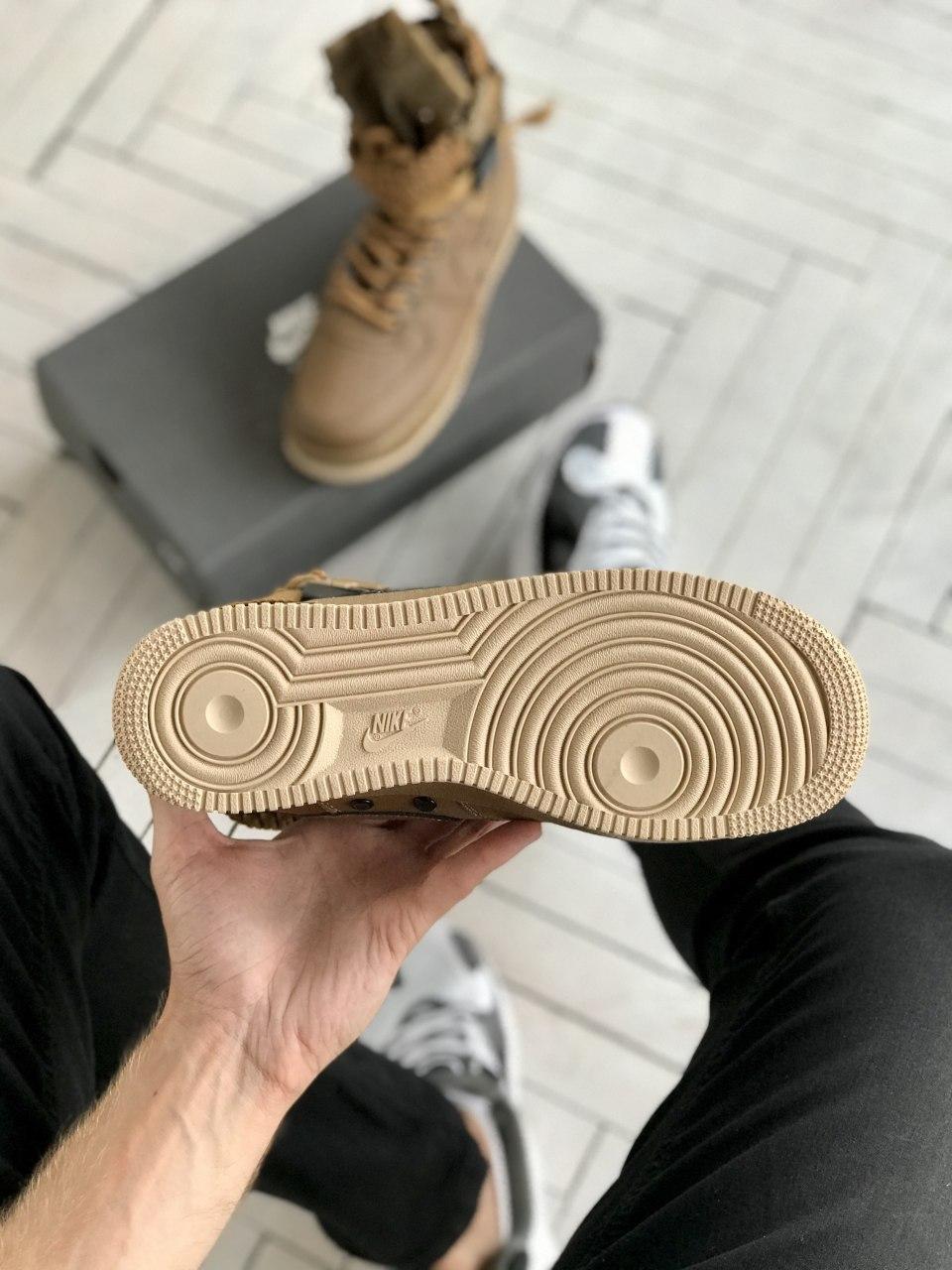 Nike Special Fled Air Force 1 Brown