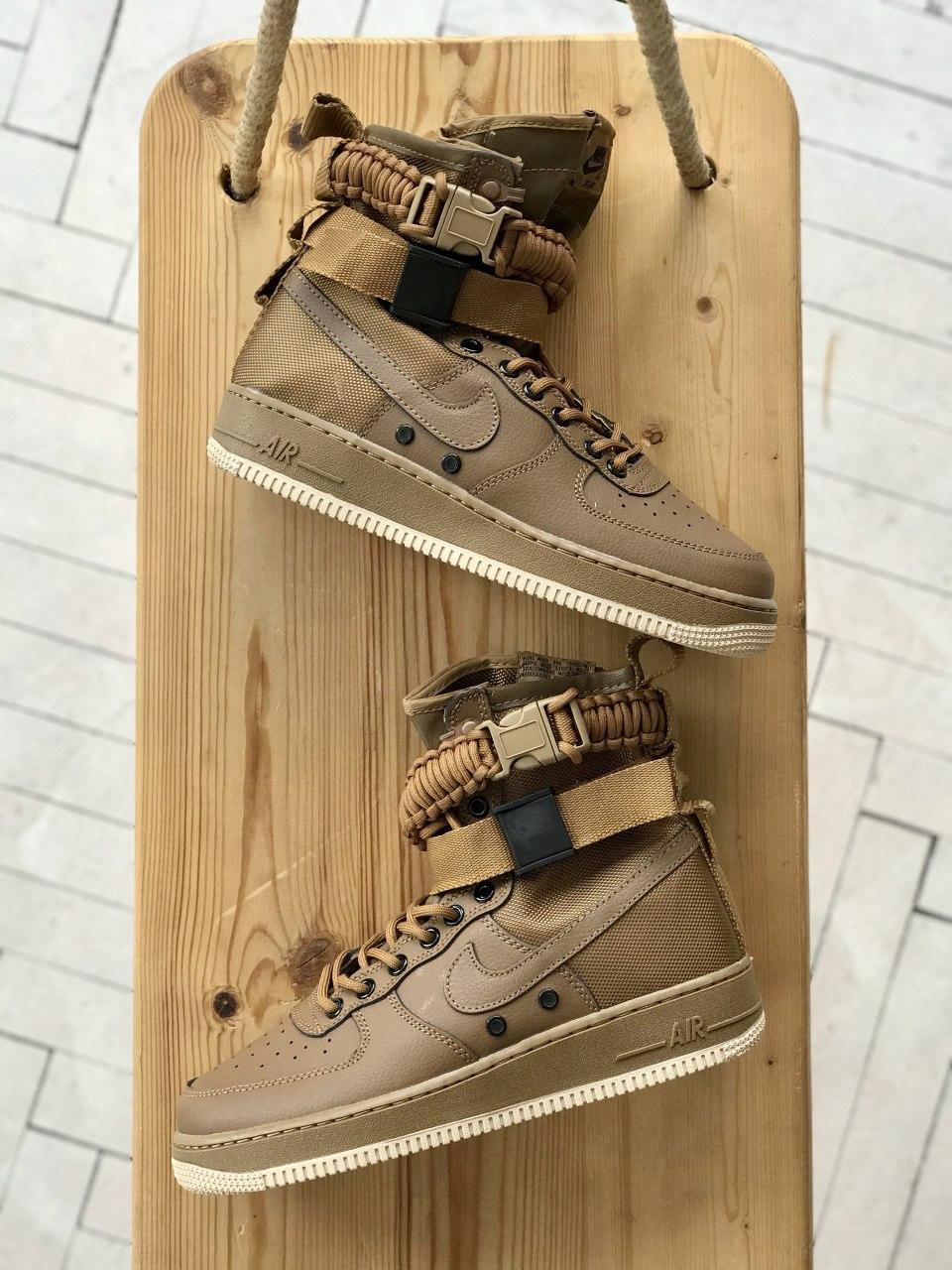 Nike Special Fled Air Force 1 Brown