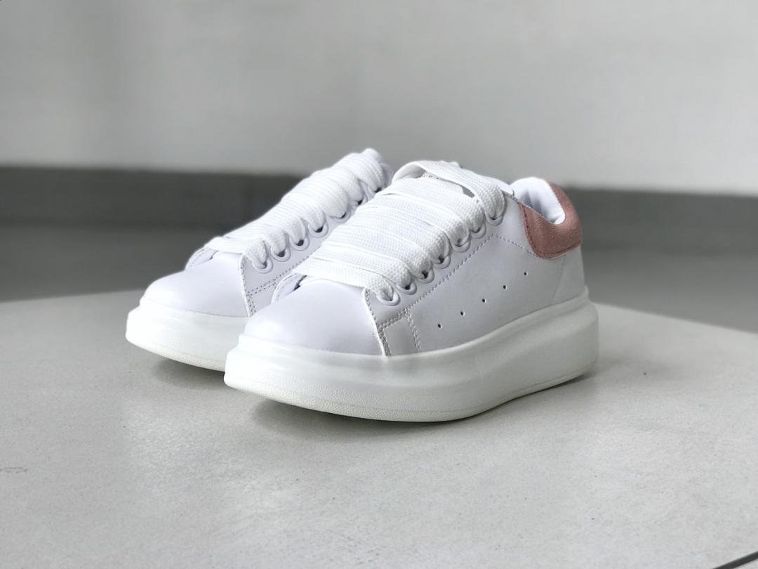 Alexander McQueen Low White Pink 2