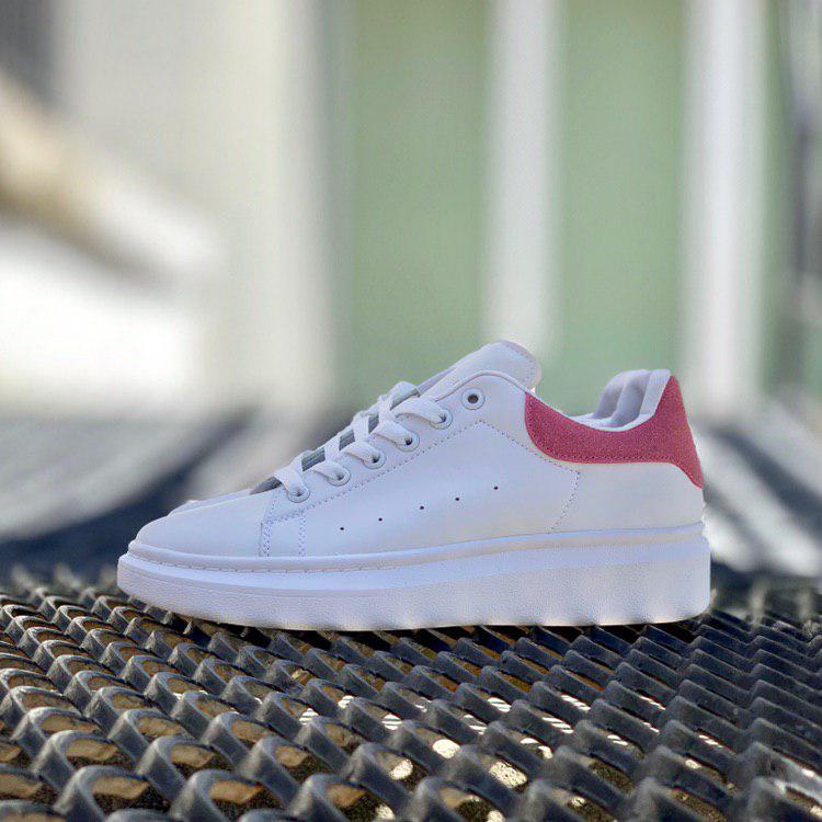 Alexander McQueen Low White Pink 2