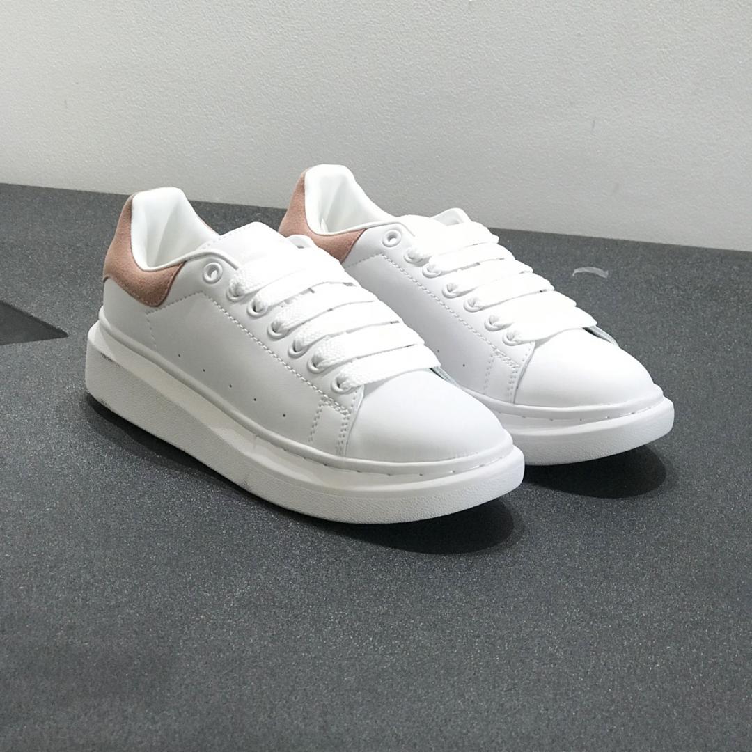 Alexander McQueen Low White Pink 2